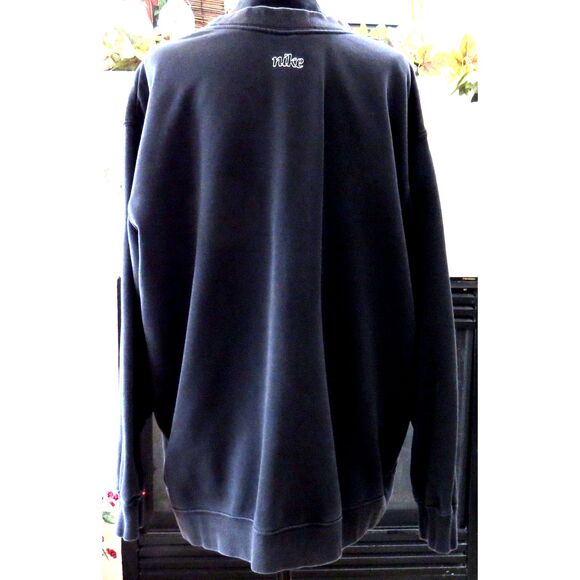 Nike Women's Dri-Fit Get Fit Big Swoosh Sweatshirt   Black 1X EUC - Picture 4 of 9